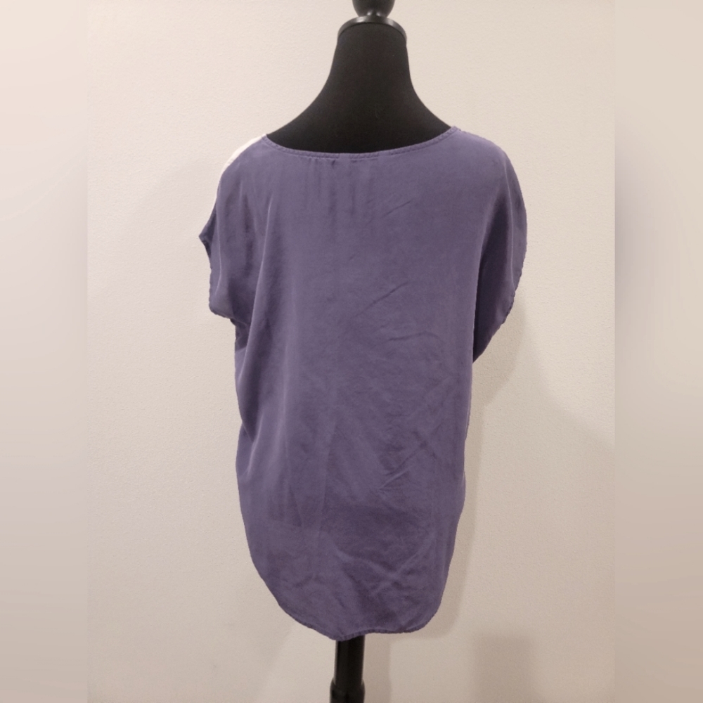 cAbi Celestial Dolman Sleeve Silk Blouse Size M - Picture 3 of 4